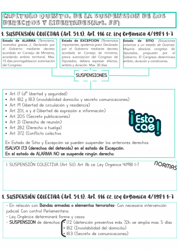 Constitución Española 1978. Estructura, Titulo preliminar y Titulo I