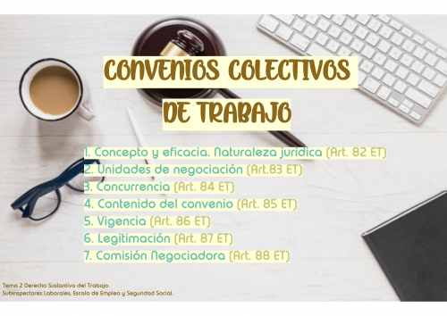 CONVENIOS COLECTIVOS DE TRABAJO. CONCEPTO Y EFICACIA. NATURALEZA