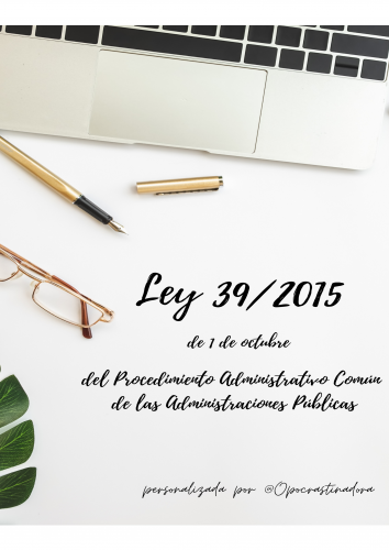 Ley 39/2015 LPAC customizada