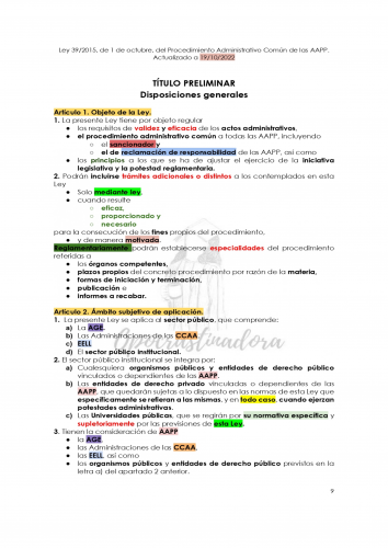 Ley 39/2015 LPAC customizada