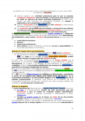 Ley 39/2015 LPAC customizada
