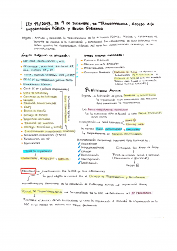 Ley 19/2013, de 9 de diciembre, Transparencia, Acceso a la información pública y buen gobierno