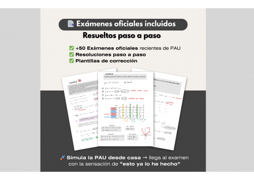 ⭐ Pack TODO Bachillerato Completo (5 asignaturas) → Selectividad PAU 2025/26
