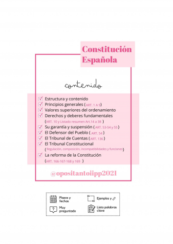 CONSTITUCIÓN ESPAÑOLA 1978