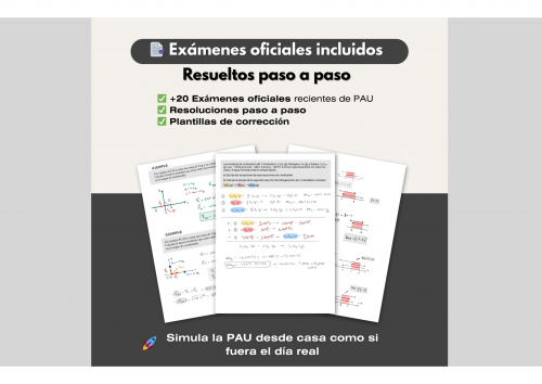 ⭐ Pack 1º Bachillerato Completo (Mates I + FyQ I) → Selectividad PAU 2025/26