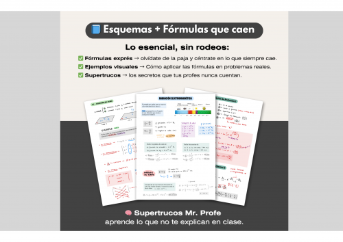 ⭐ Pack 2º Bachillerato Completo (Mates II + Física II + Química II) → Selectividad PAU 2025/26