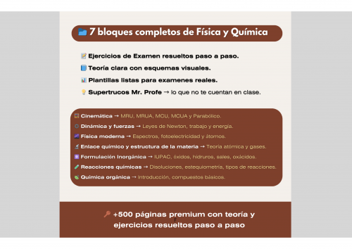 🔬 Física y Química I – Asignatura Completa (1º Bachillerato, 2025/26)