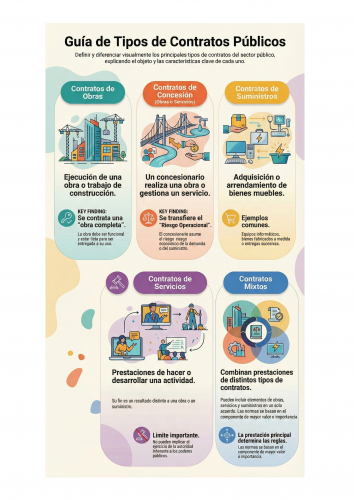 Tipos de contratos del sector público